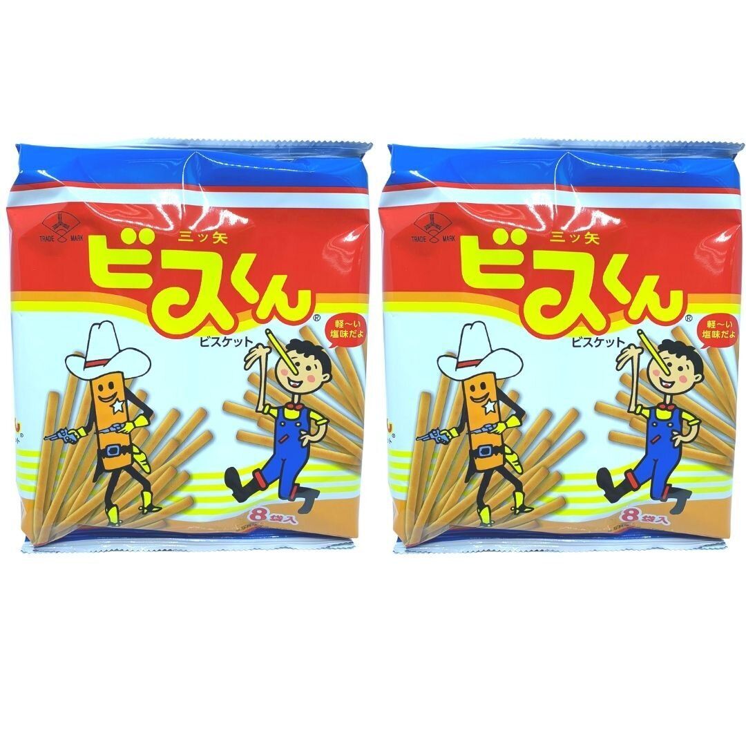 三矢甘大滋餅乾條8包裝  144g x2