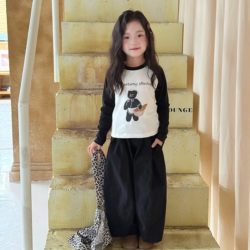 修身撞色高彈拼袖上衣