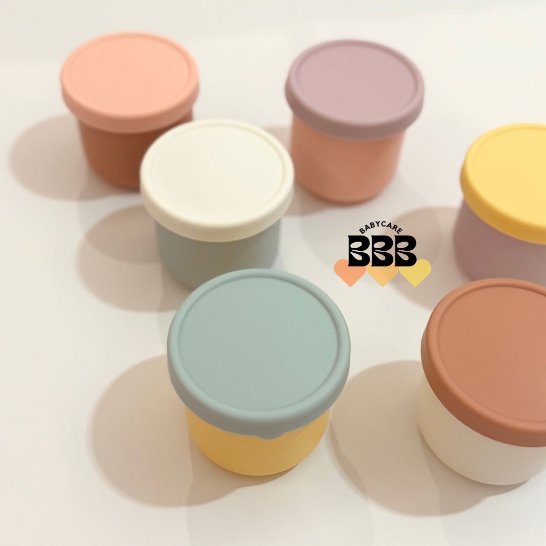 BBB_Babyacre 寶寶矽膠圓形食物儲存盒 250ml