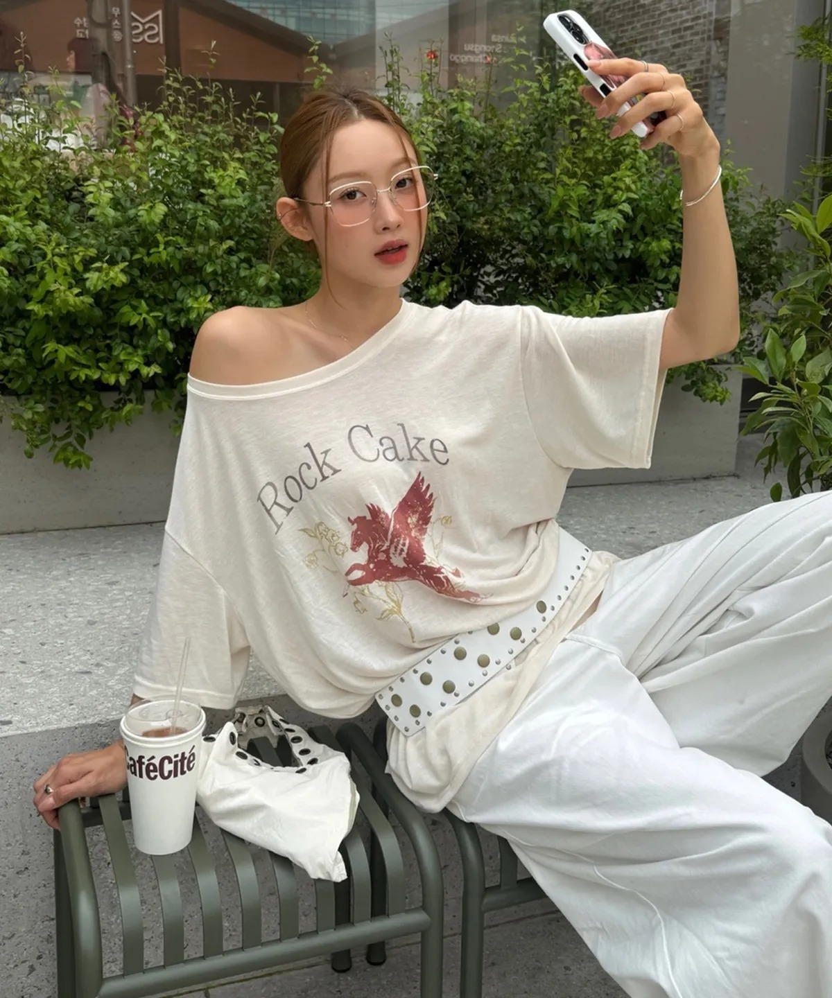 Rock Cake The Liberty Mesh Top