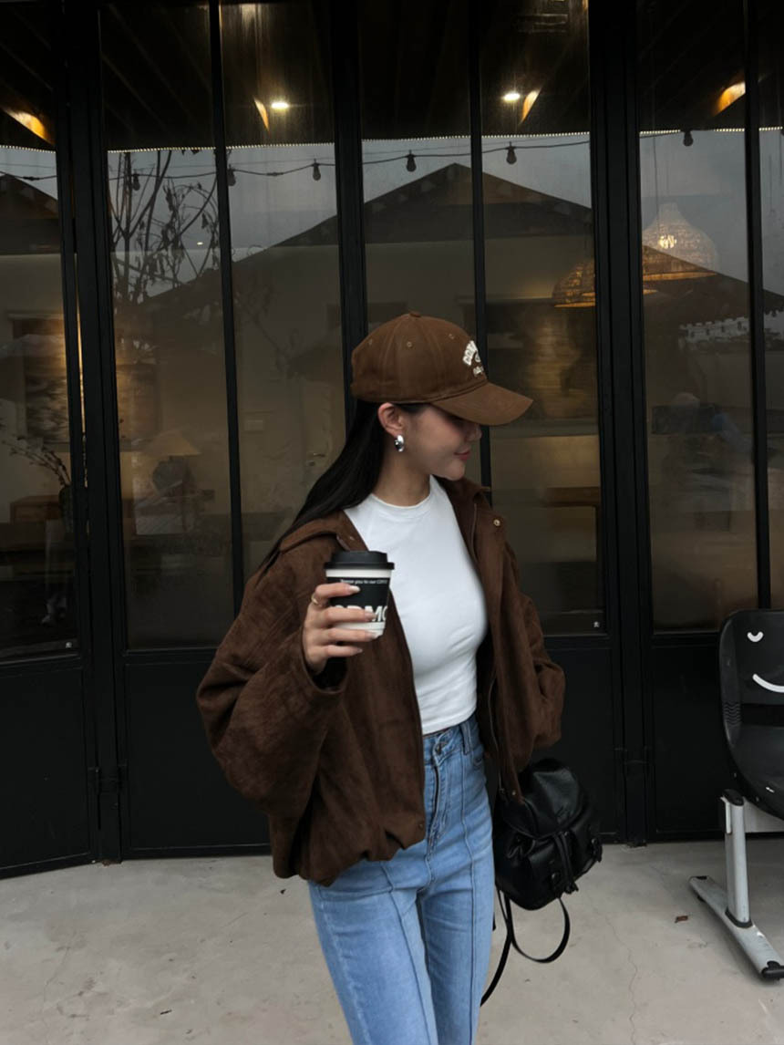 歐美麂皮外套*3色