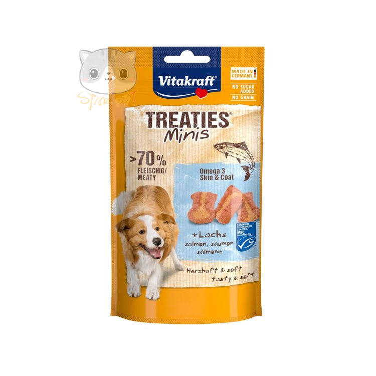 Vitakraft - Treaties Minis Salmon for dogs 48g
