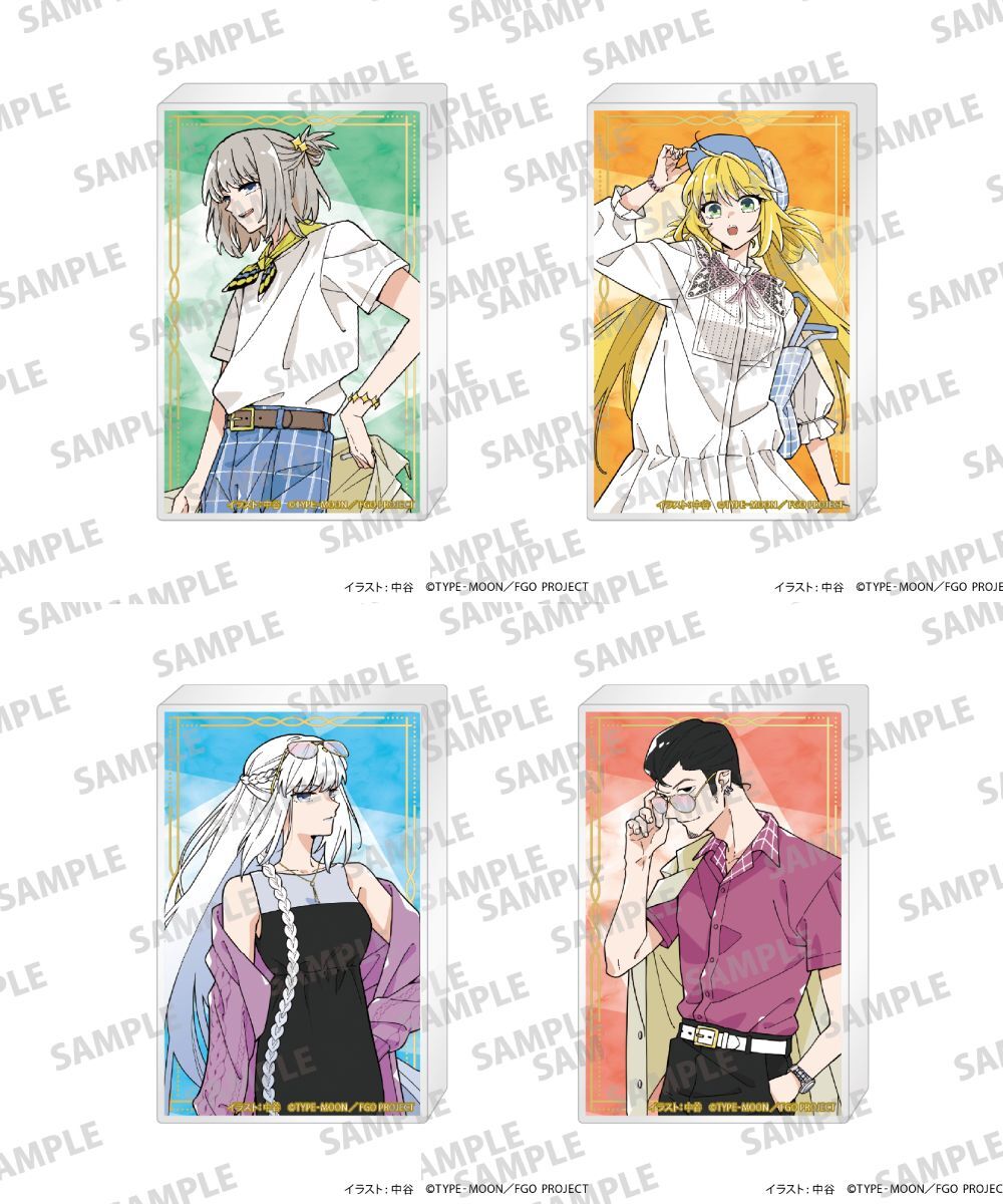 預購-「Fate/Grand Order 來自異聞帶」 迷你壓克力飾牌套組 系列 【日本進口精品】