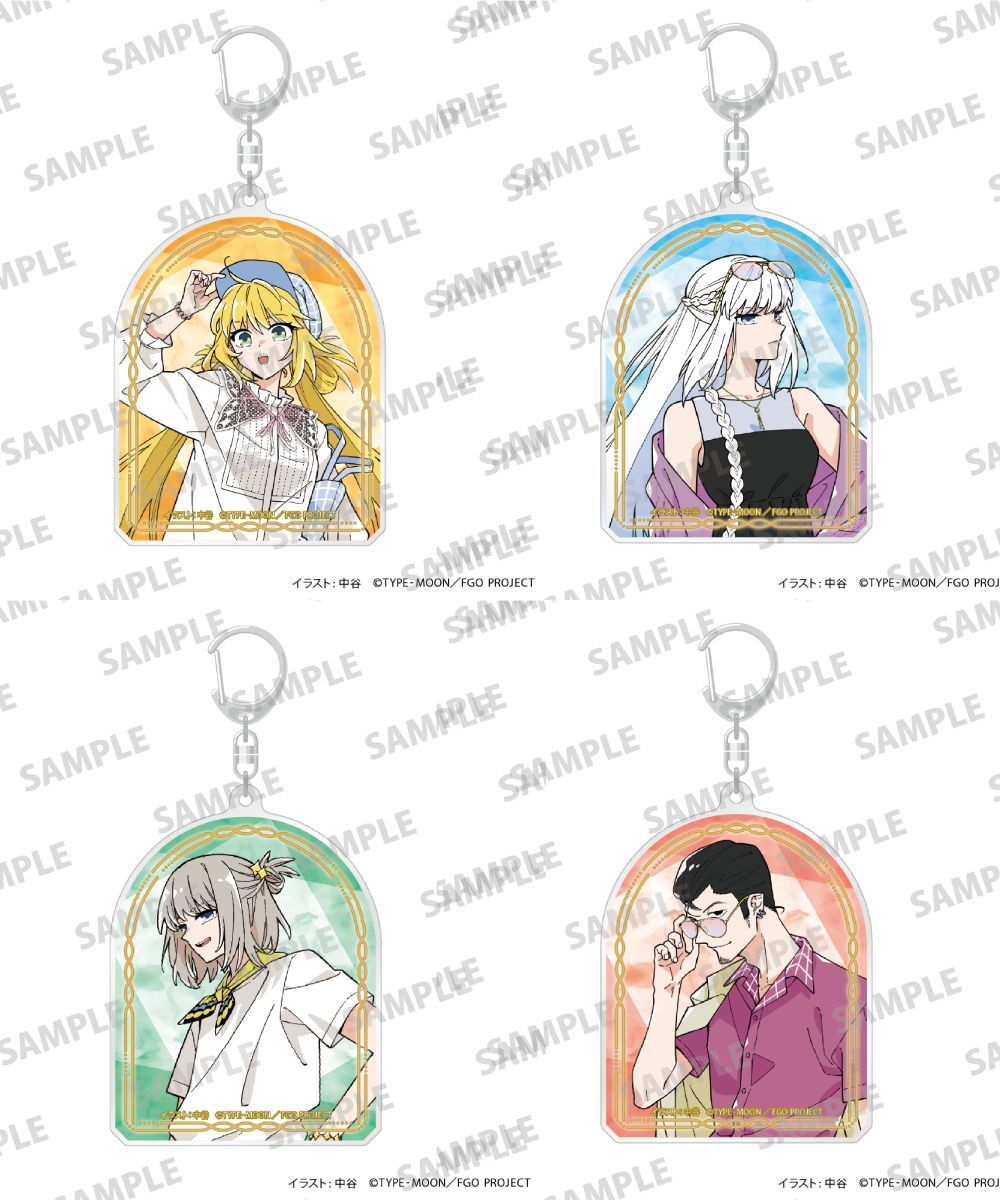 預購-「Fate/Grand Order 來自異聞帶」 壓克力鑰匙圈 系列 【日本進口精品】