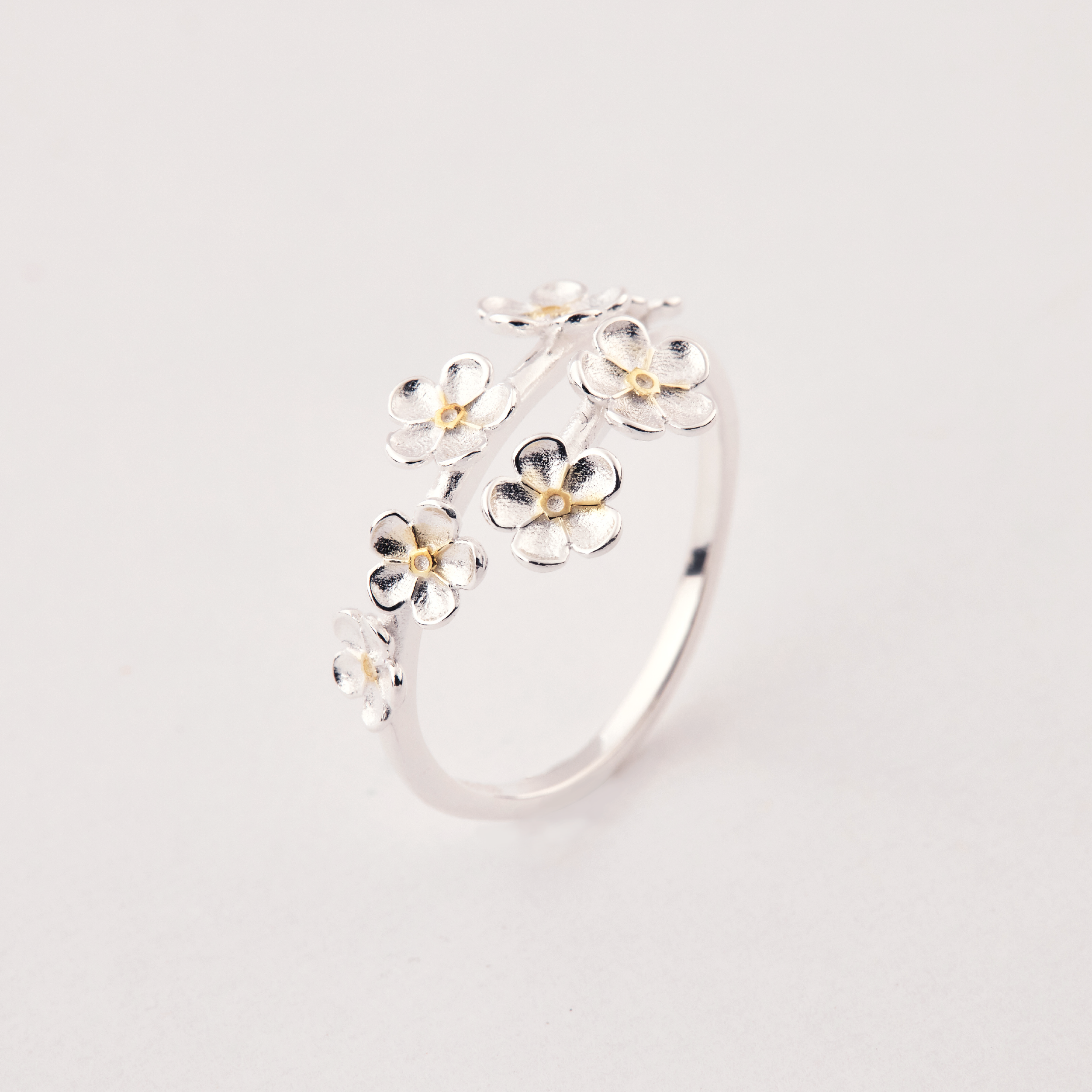 R1149 | 純銀小花戒指