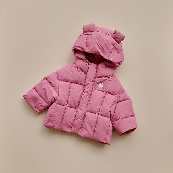 25F/W DTD萌萌熊耳系列-超保暖鴨絨外套