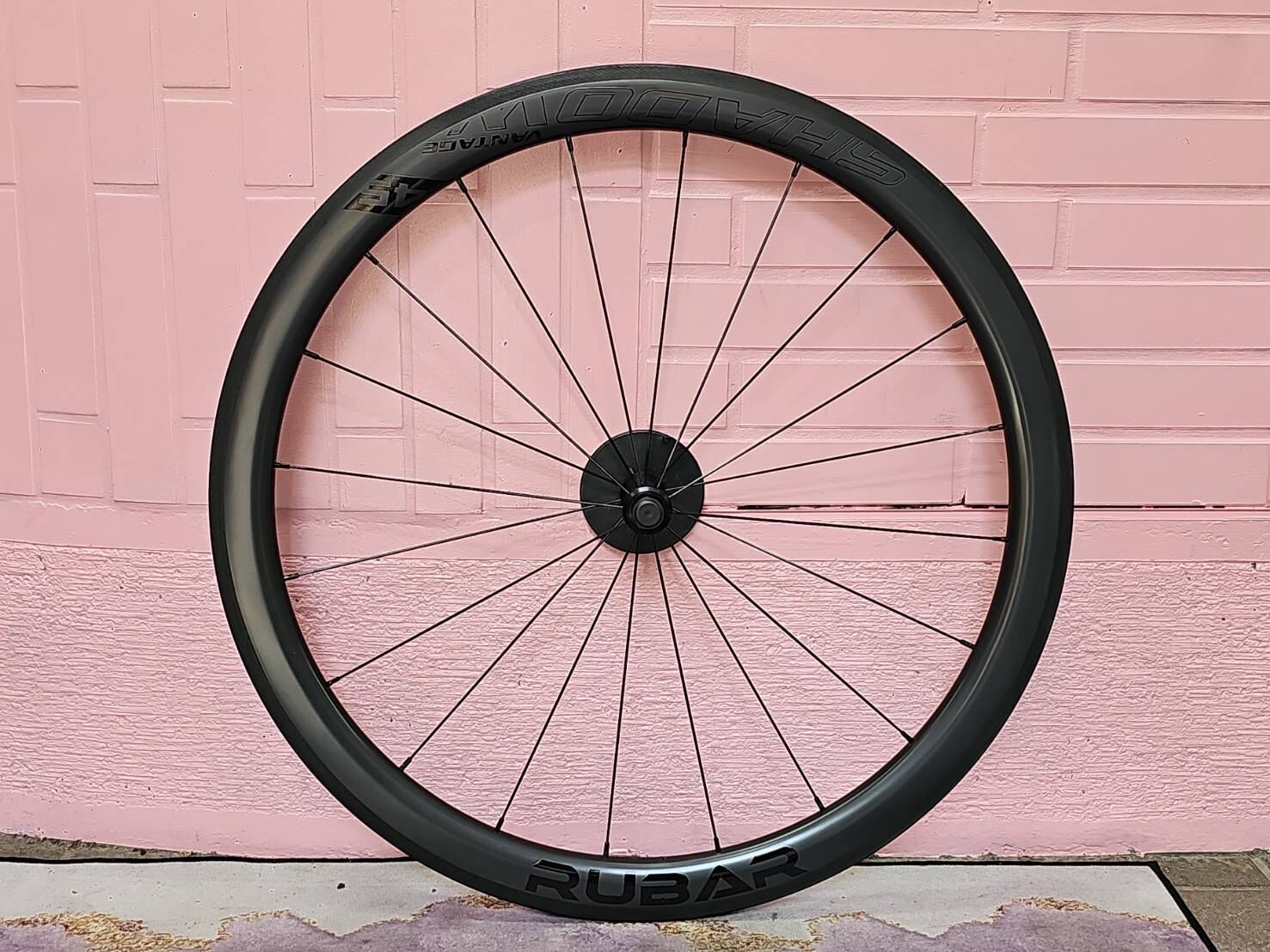 RUBAR 框煞碳纖維輪組 C夾輪組 SHADOW VANTAGE 45C 碳纖維板輪 框高45mm 重量1550g