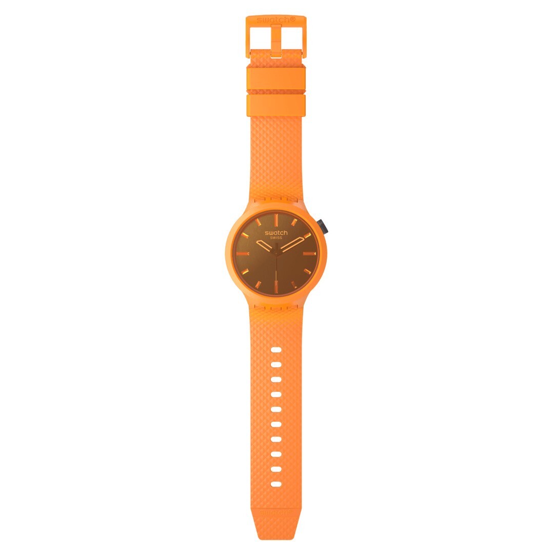 【Swatch】CRUSHING ORANGE SB05O102 47mm 現代鐘錶