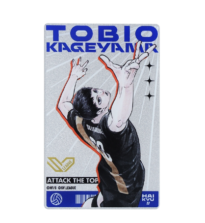 [代購][預訂] 排球少年 影山飛雄　＜SVリーグ＞ 金屬壓克力卡
