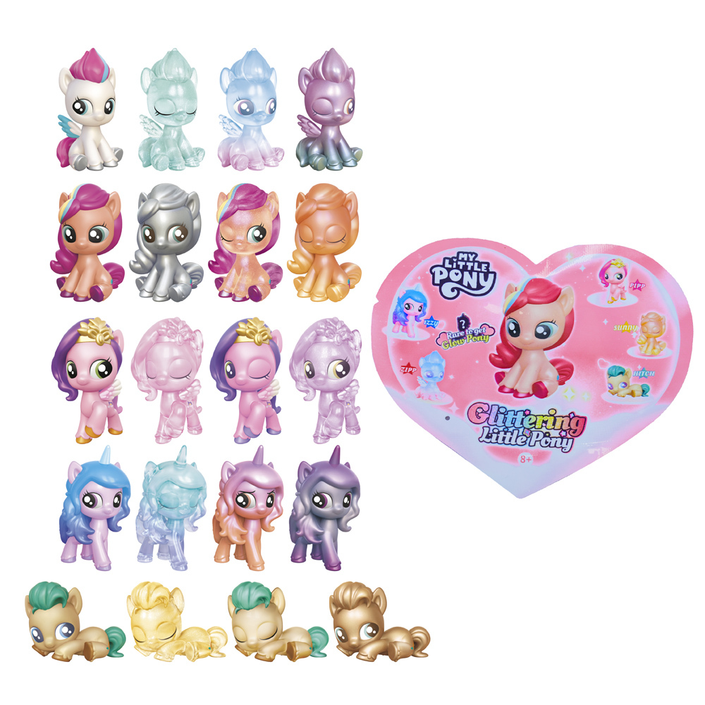 彩虹小馬晶透系列 隨機4入