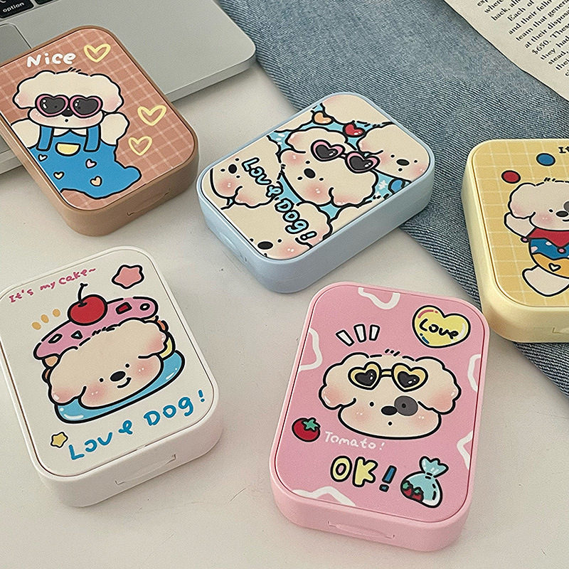 狗狗汪汪隱形眼鏡盒