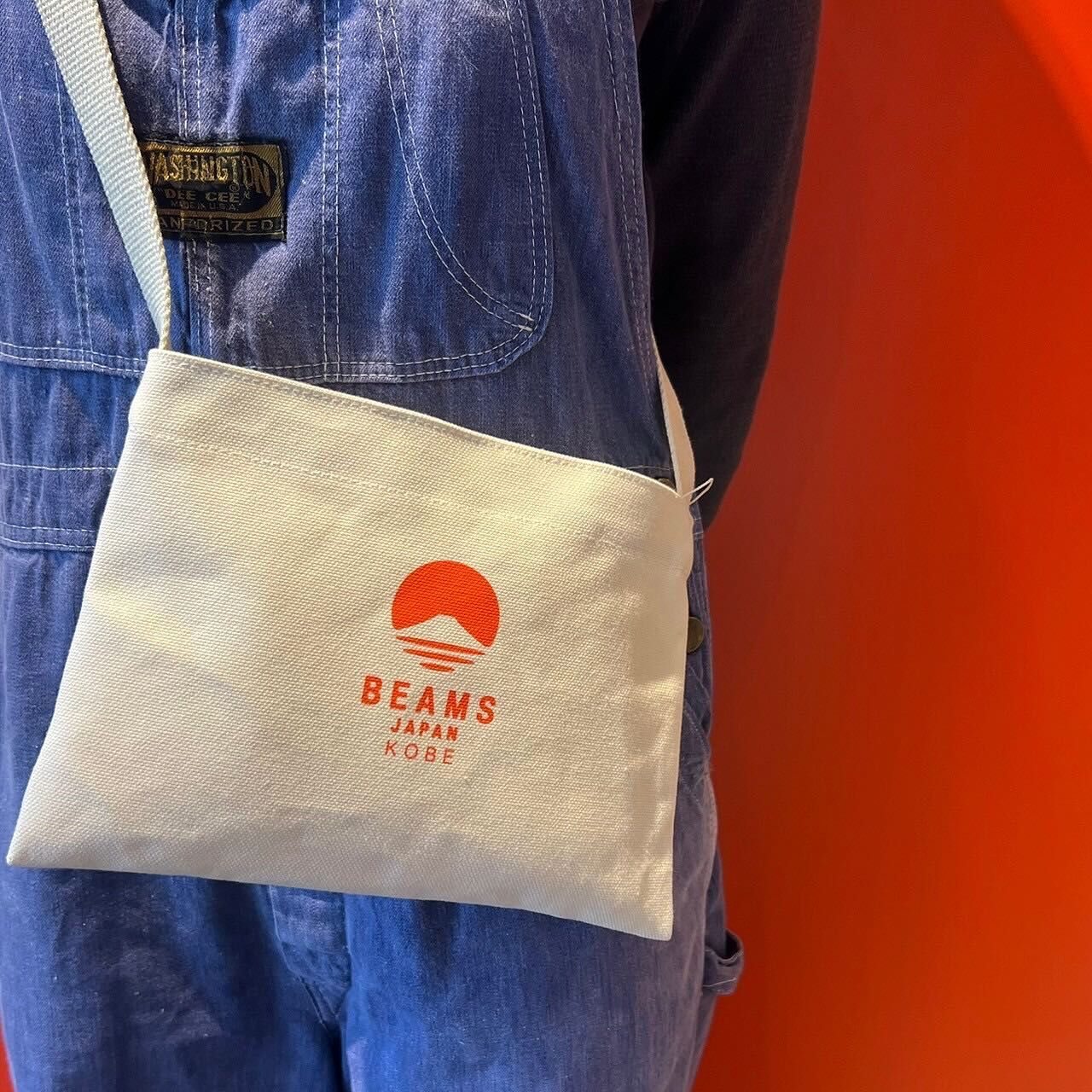 2025SS BEAMS JAPAN KOBE 關西 神戶 限定 帆布 側背包 現貨 56610220819