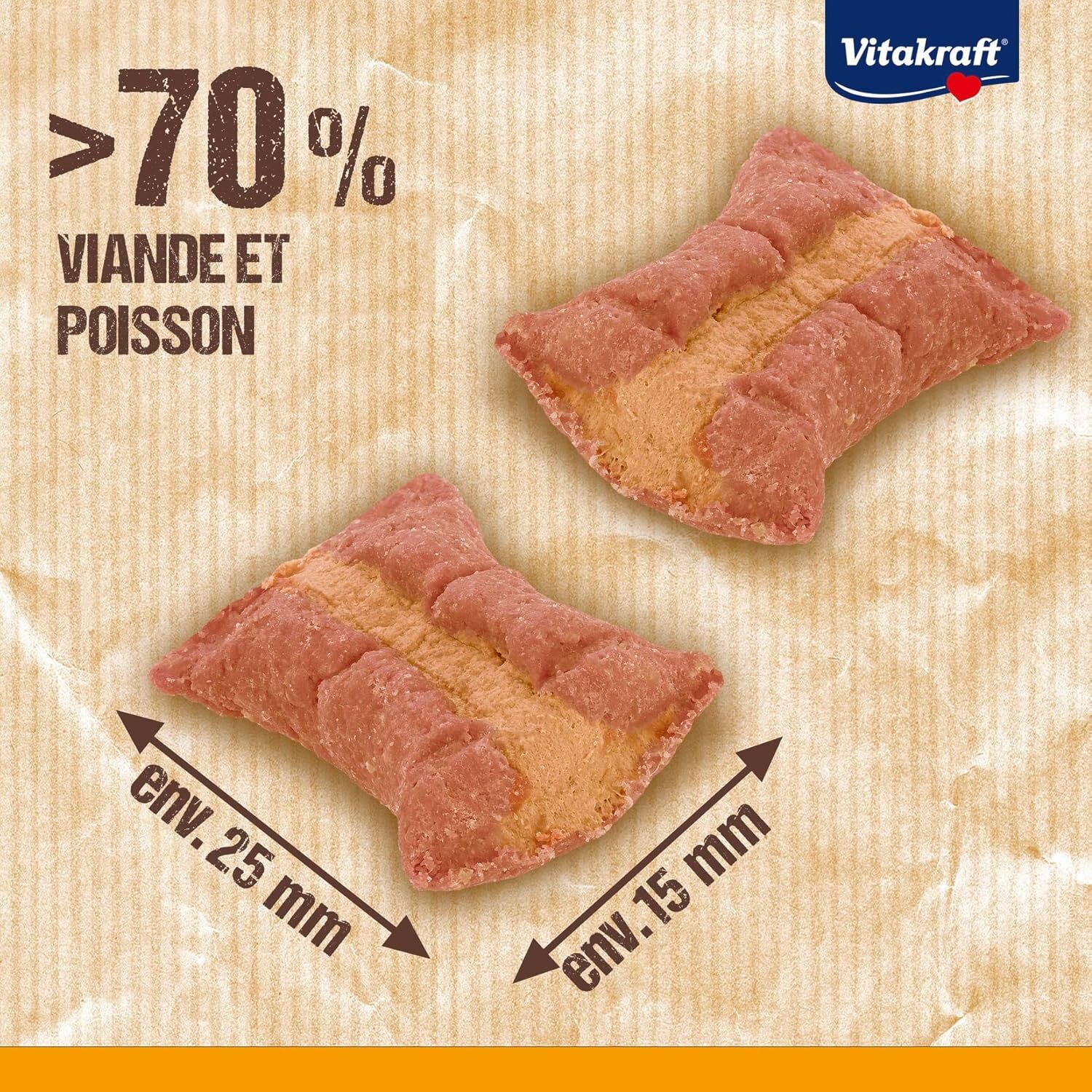 Vitakraft - Treaties Minis Beef & Carrot for dogs 48g