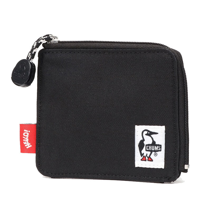 CHUMS RECYCLE L-SHAPED ZIP WALLET CH60-3996-K001 BLACK 銀包/錢包/散紙包