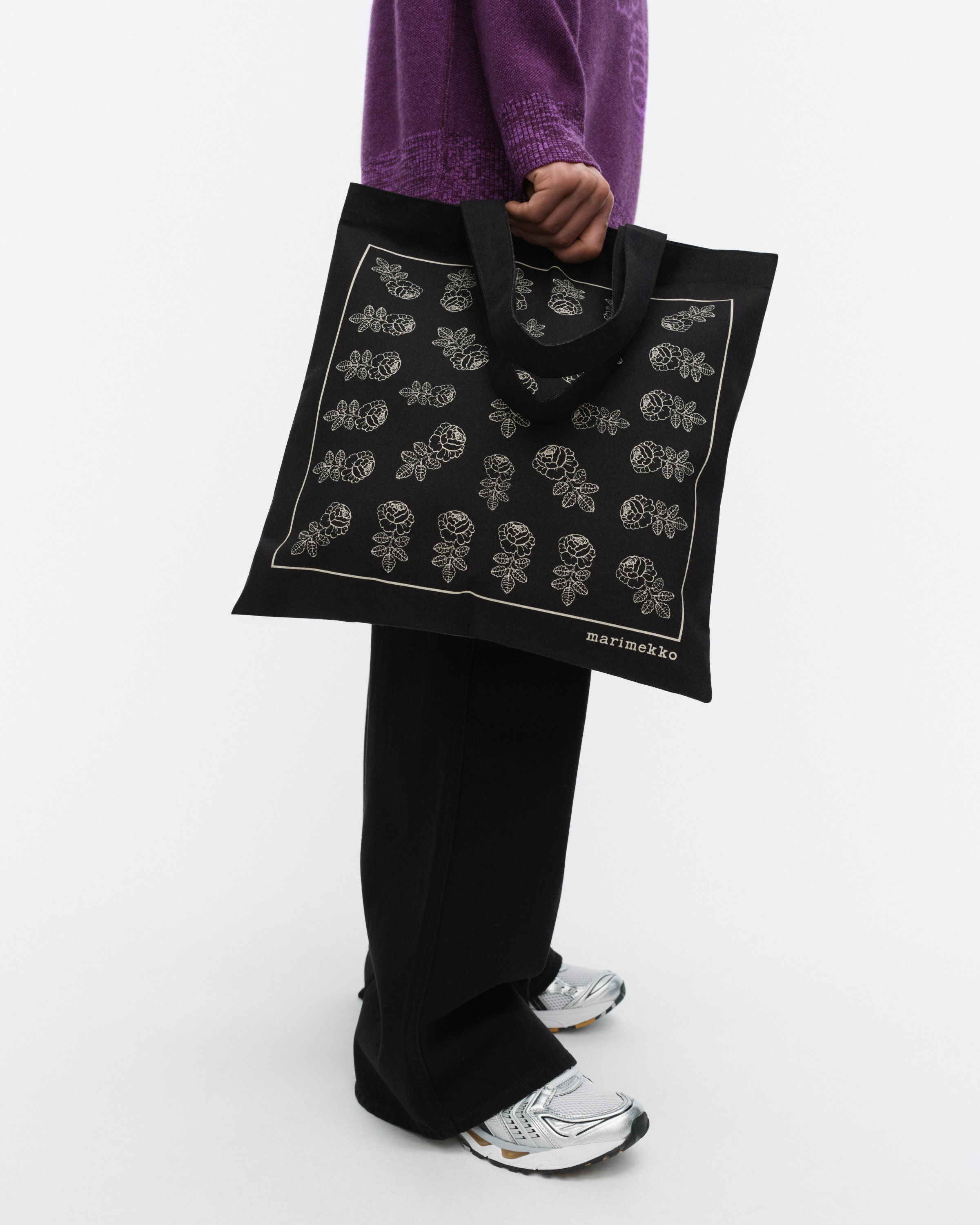 VANKKA VIHKIRUUSU 印花托特包