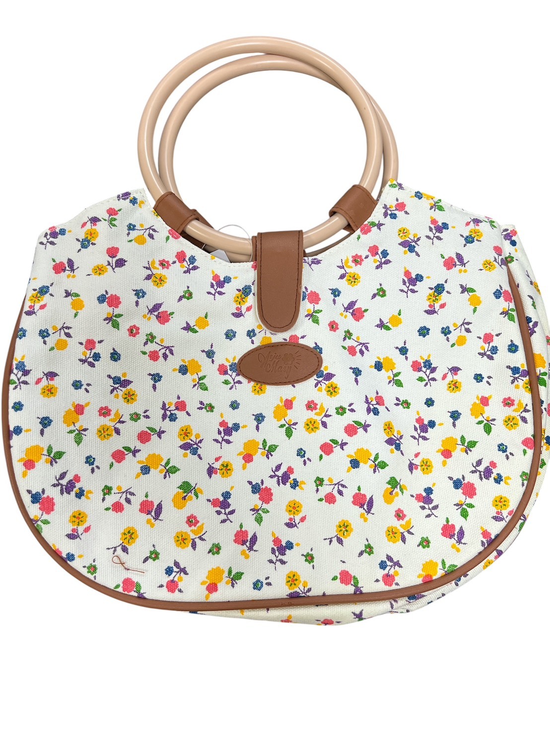 【高雄分會】碎花棉布手提包