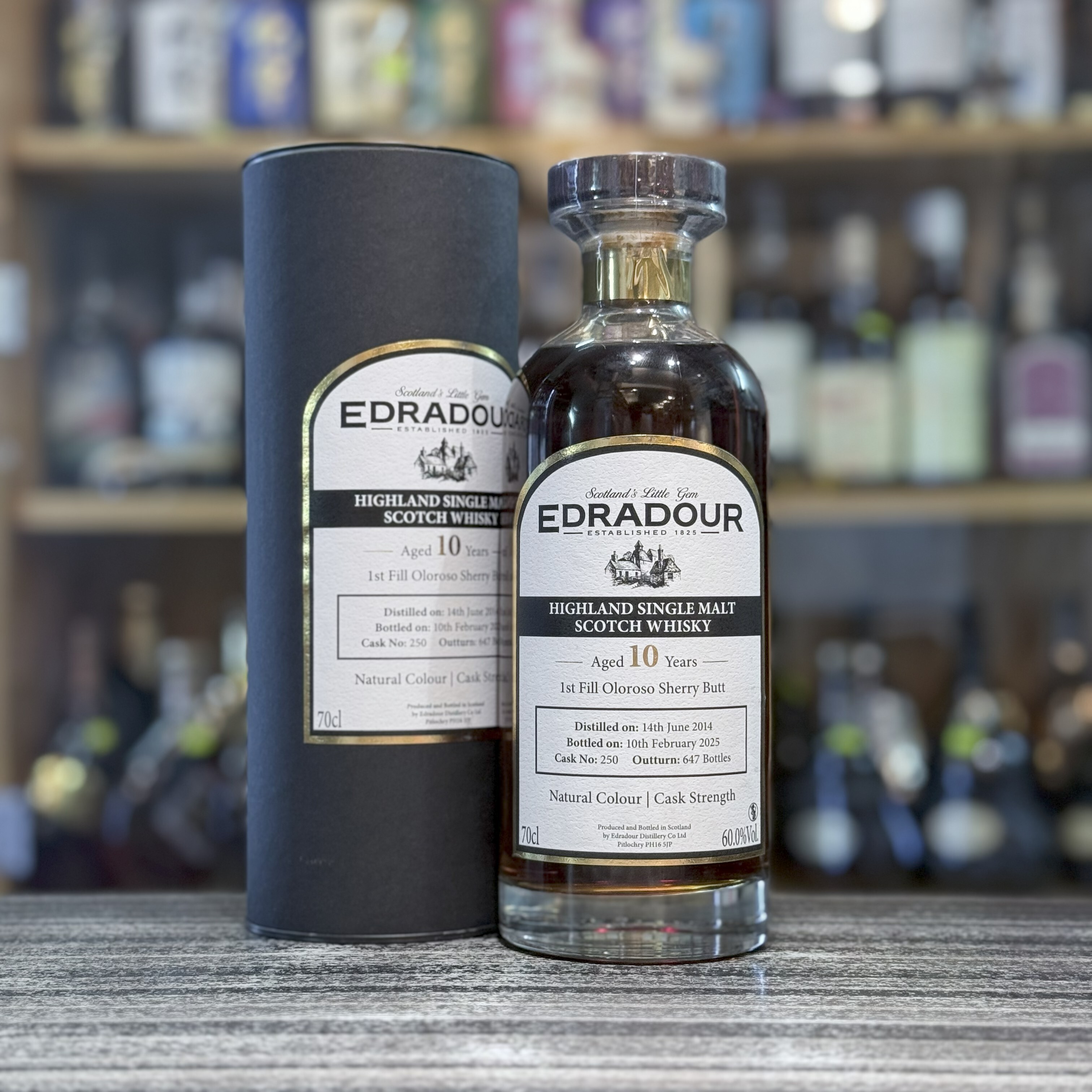 Edradour 10 Year Old 2014/2025 1st Fill Sherry Cask