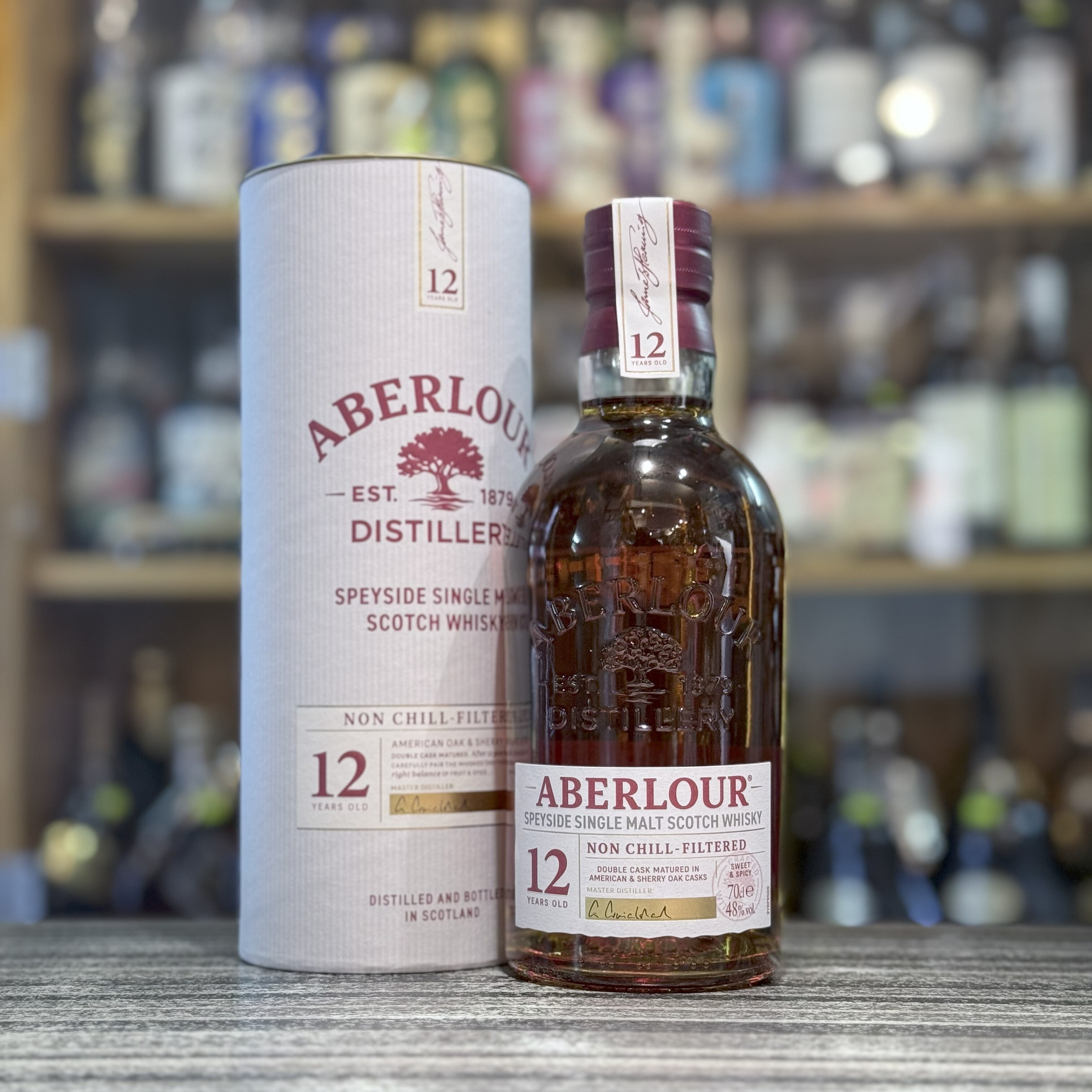 Aberlour 12 Year Old non chill-filtered - 70cl/48%