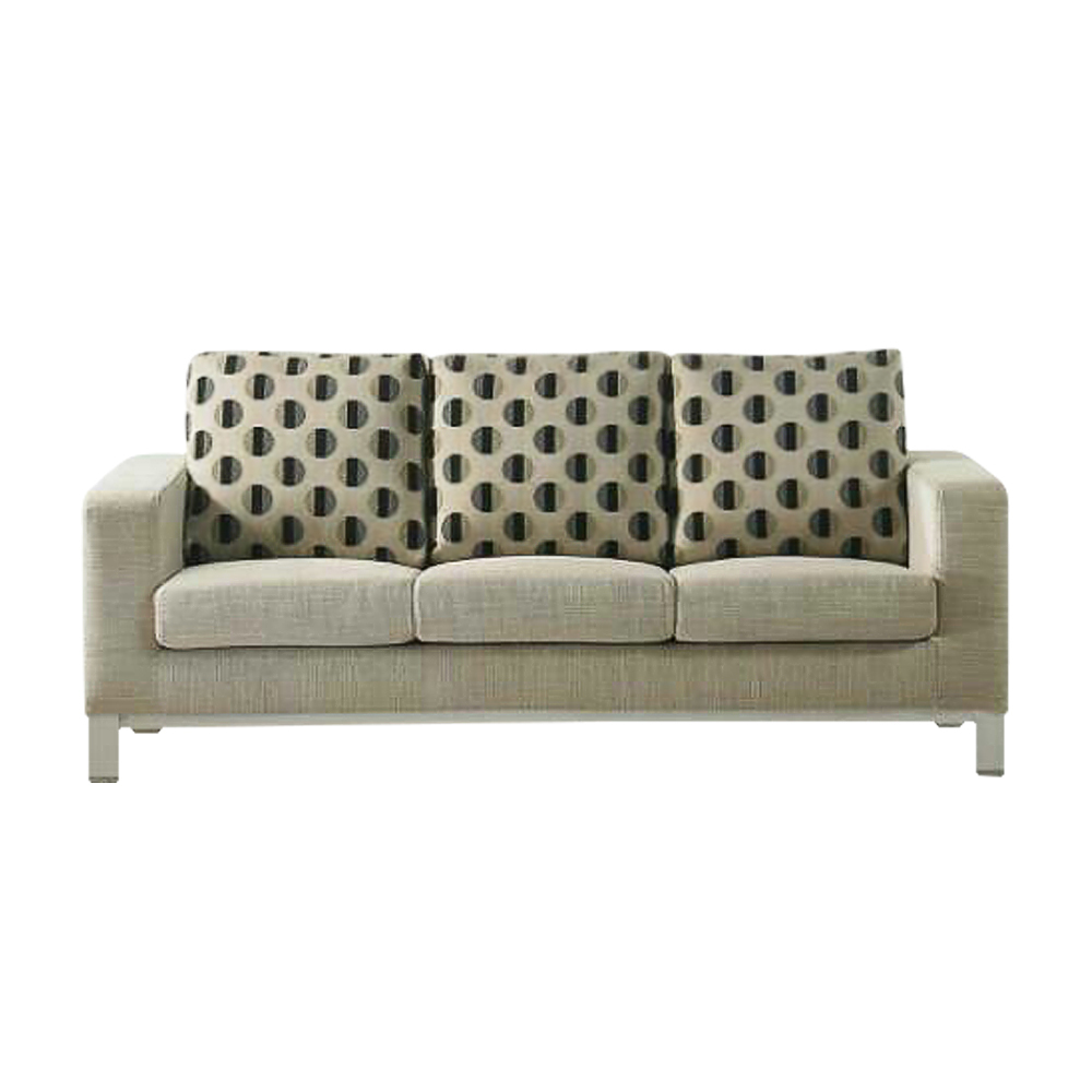 瑪莎三人座布沙發