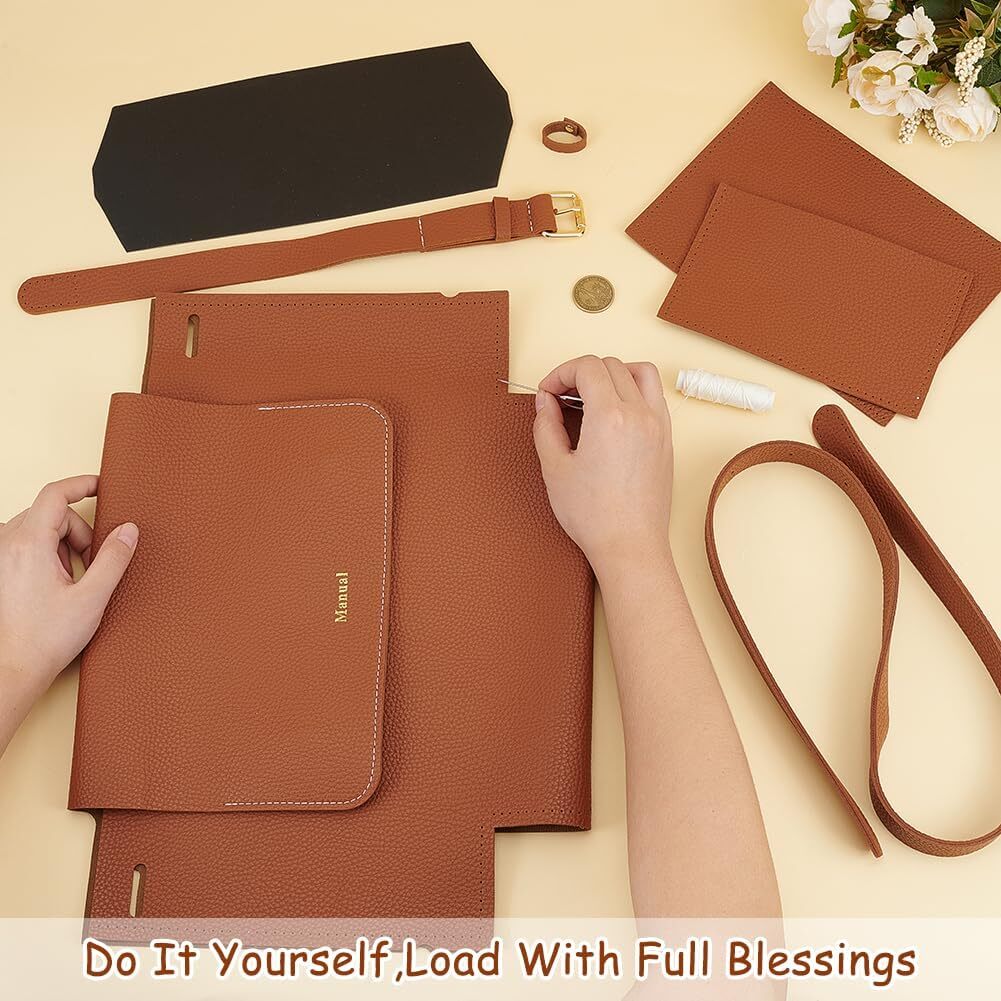 【預購】Q053198 DIY 兩用包 (啡色)