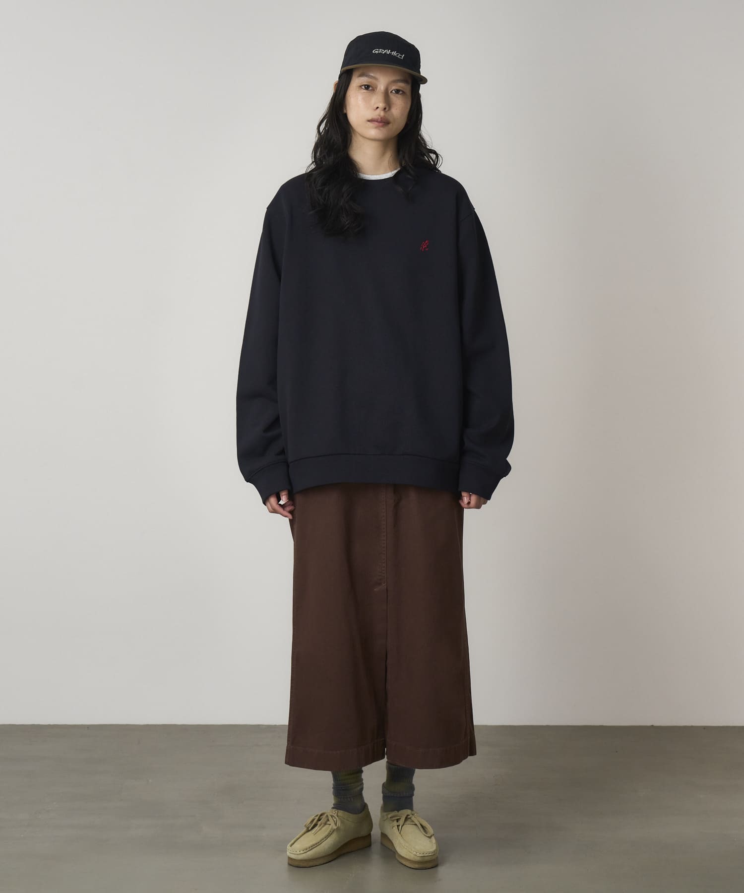 GRAMICCI ONE POINT CREW SWEATSHIRT 長袖上衣 G308-FT