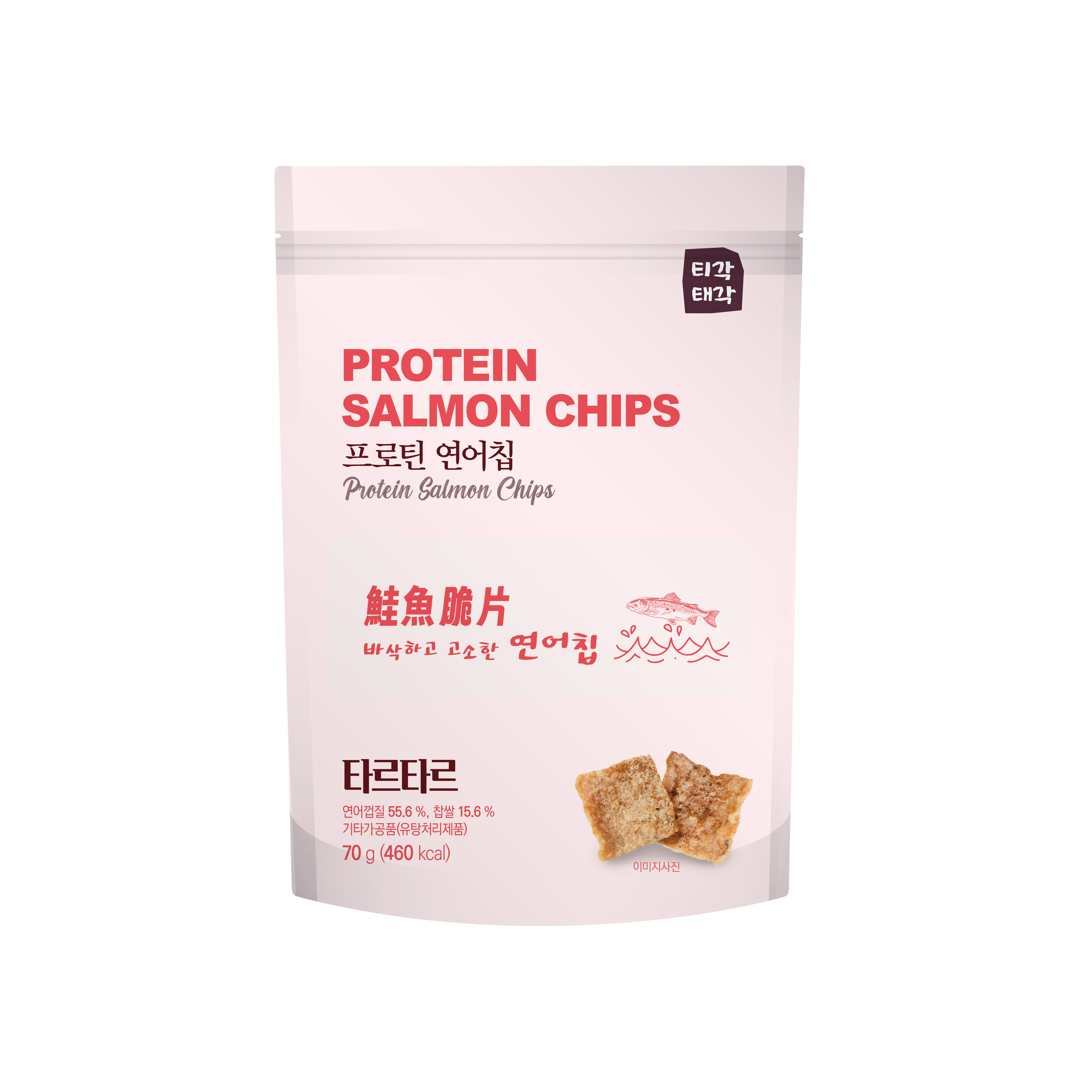 【BKSHOP】鮭魚脆片(塔塔醬風味)70G