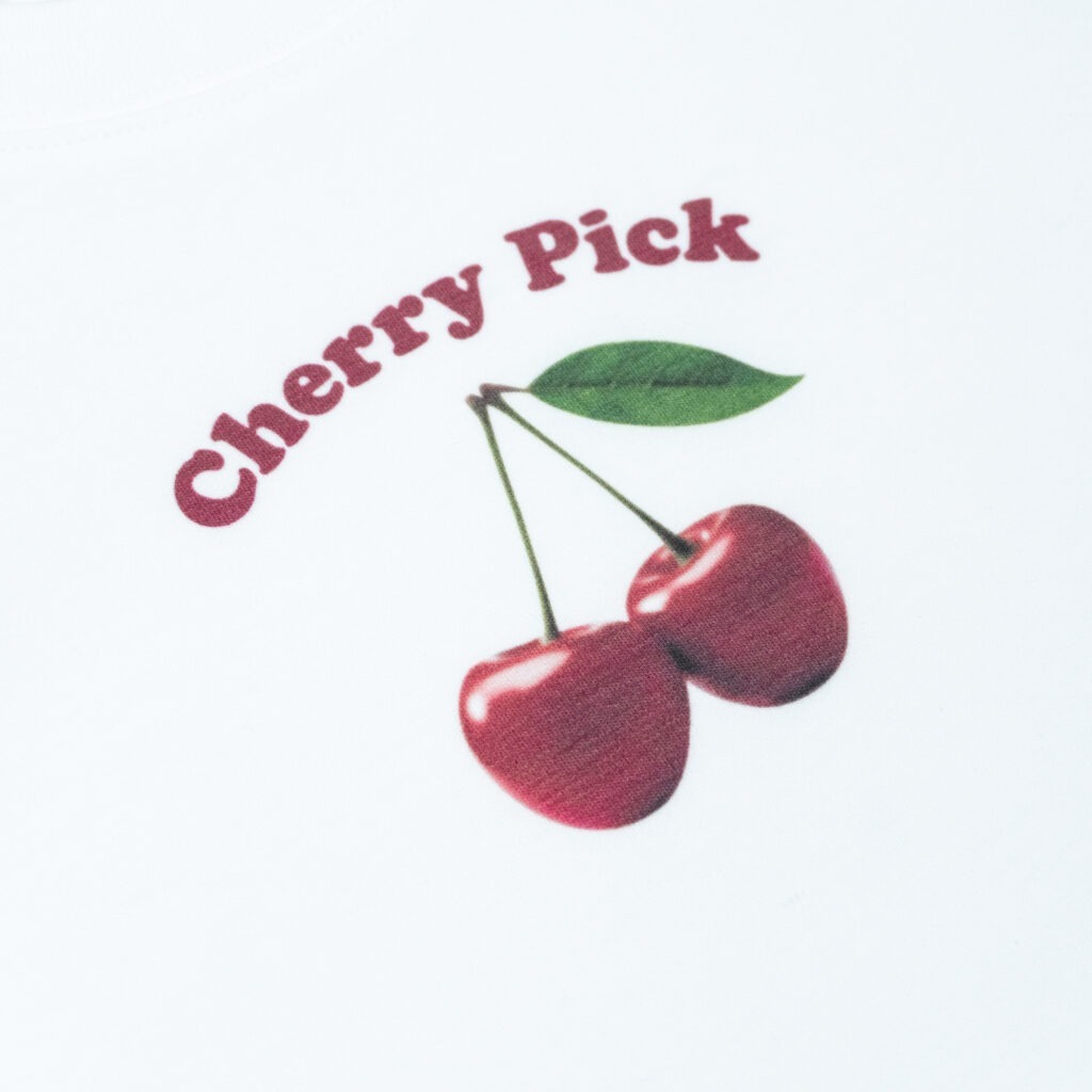 女版櫻桃 Tee - White