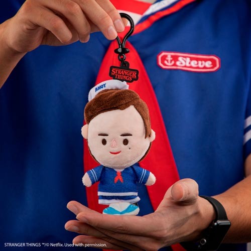 怪奇物語 - 史蒂夫 Scoops Ahoy 鑰匙圈絨毛玩偶及橡皮擦