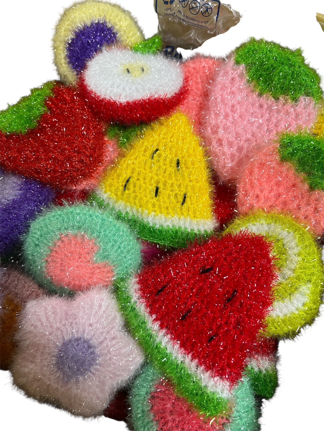 【高雄分會】可愛手作造型菜瓜布2入/組