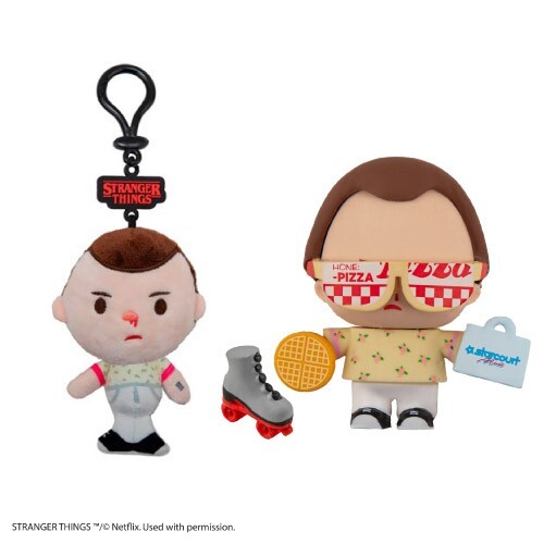 怪奇物語 - 伊萊雯 鑰匙圈絨毛玩偶及橡皮擦