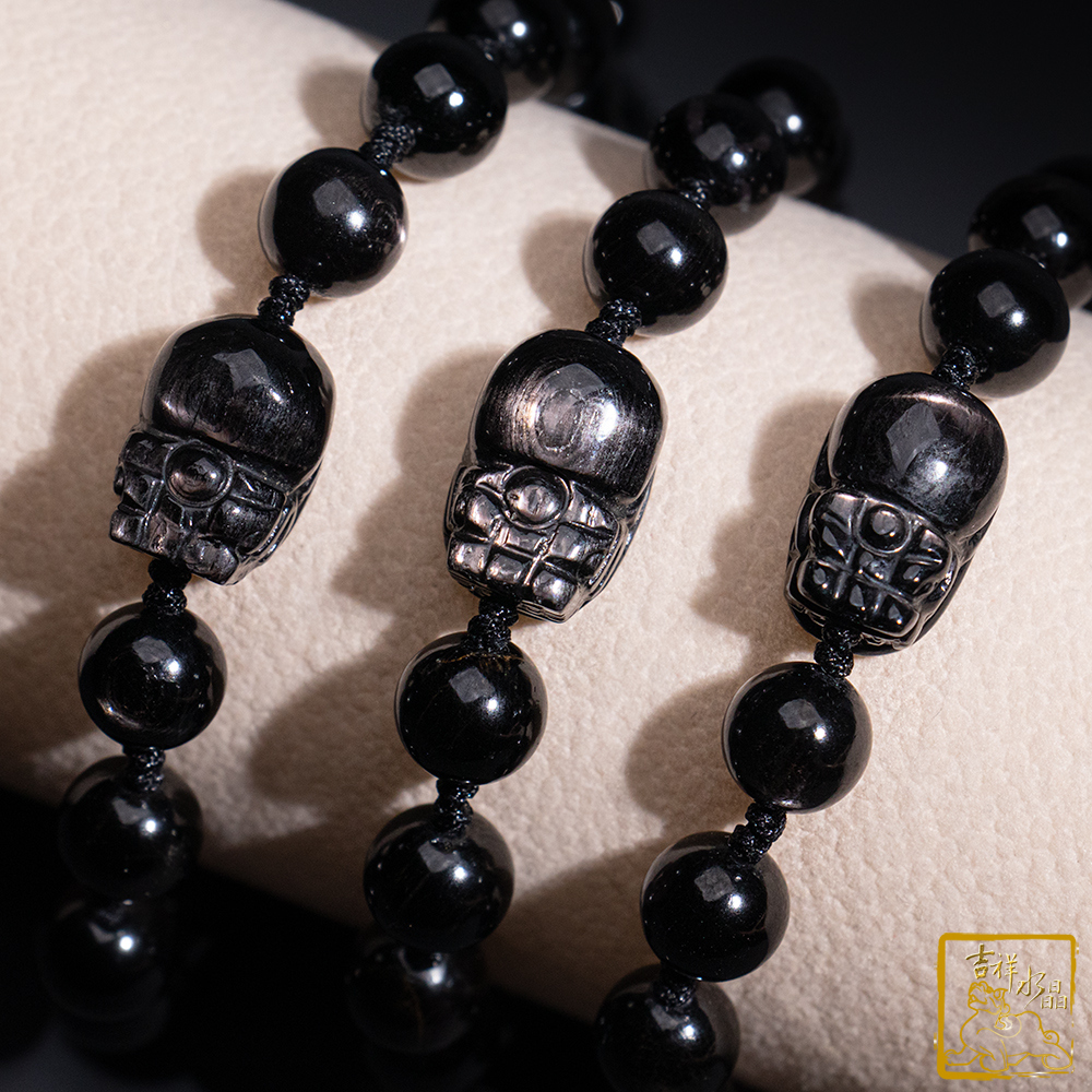 金運石貔貅手鍊 8mm 好運招財