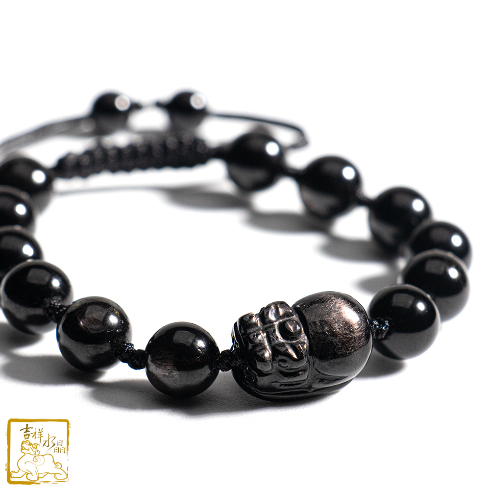 金運石貔貅手鍊 8mm 好運招財