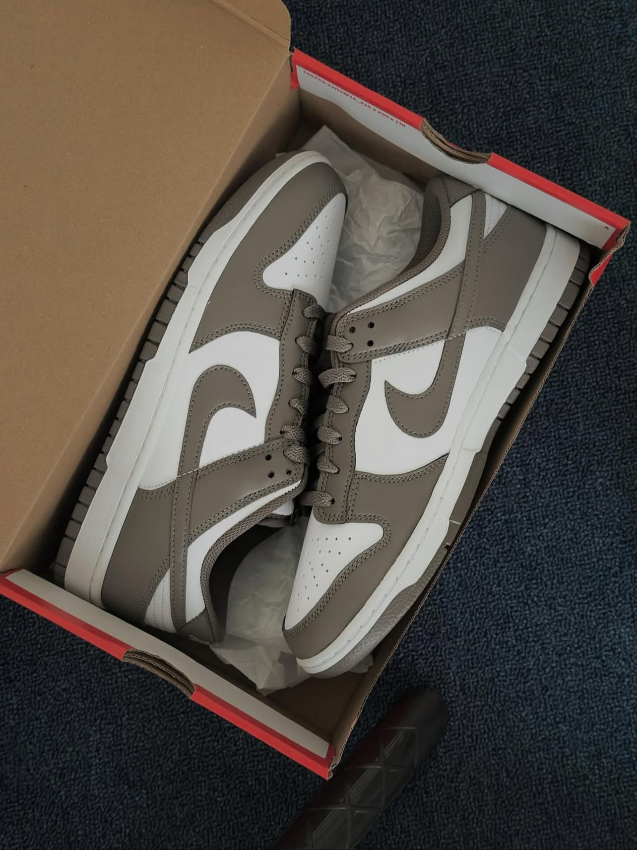 代購-Nike Dunk 白灰色 白棕 白咖  HF5441-111