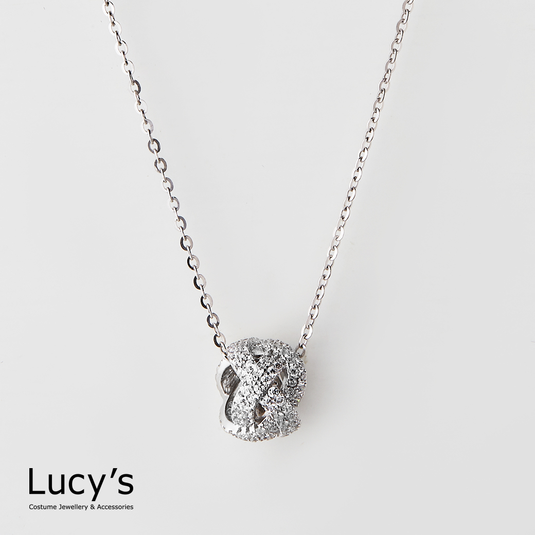 925純銀 閃爍編織 項鍊 (124197)