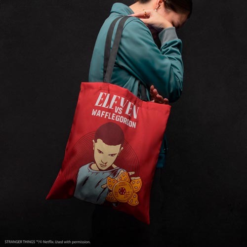 怪奇物語 - 伊萊雯 托特包及魔怪（Demogorgon）橡皮擦