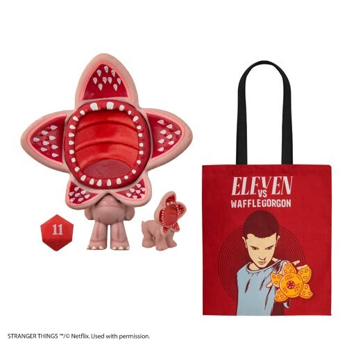 怪奇物語 - 伊萊雯 托特包及魔怪（Demogorgon）橡皮擦