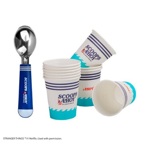 怪奇物語 - Scoops Ahoy 冰淇淋勺及紙杯 (24 入套組)