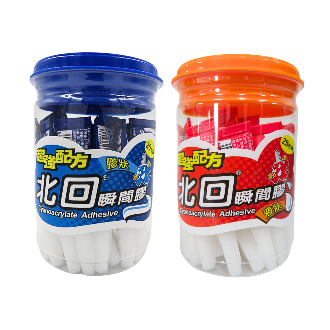 【五金小姐】台灣製 MXBON 北回瞬間膠 藍管膠狀 紅管液狀 3g