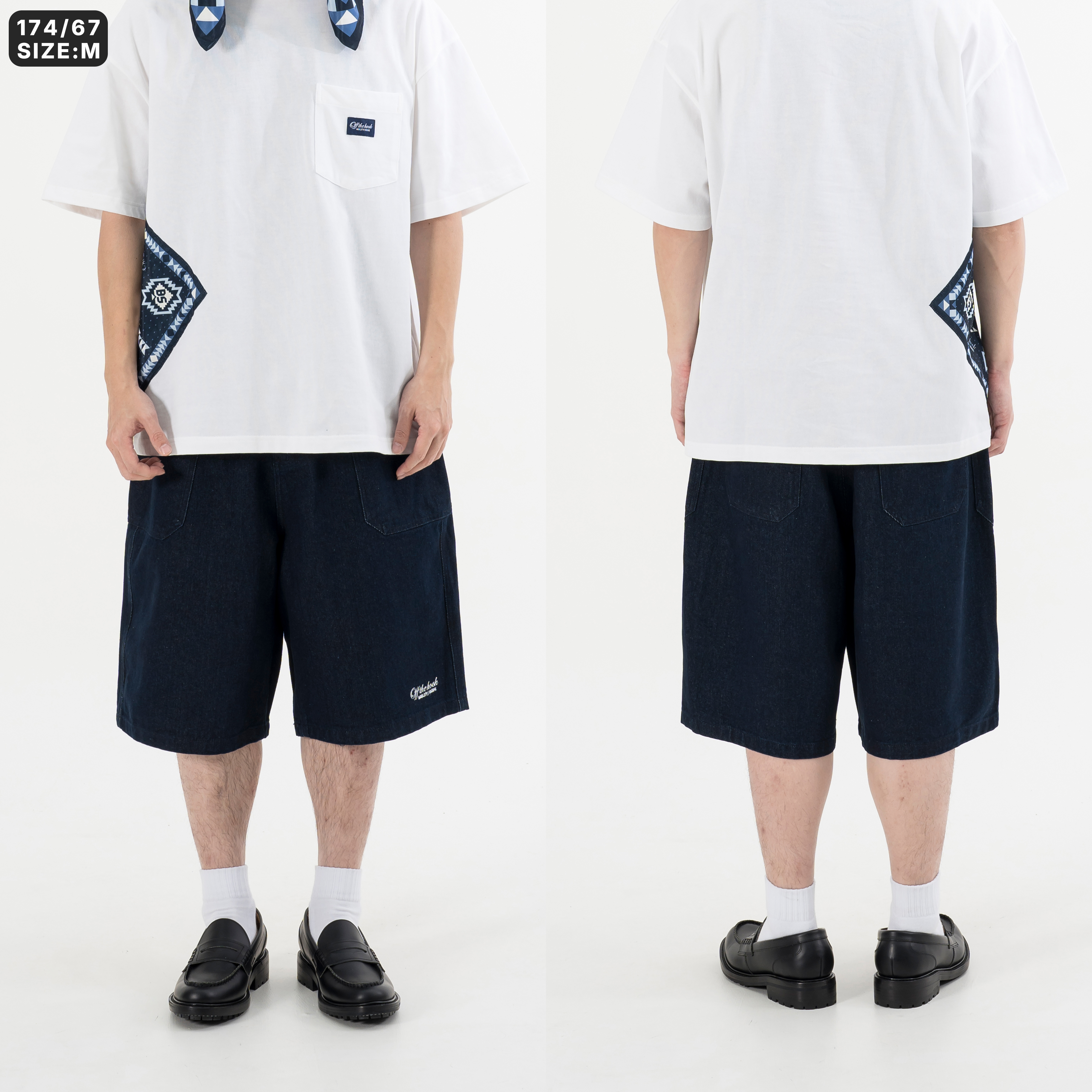 AGILITY x B-SIDE Denim Jorts 單寧牛仔 七分褲 [BSA3]