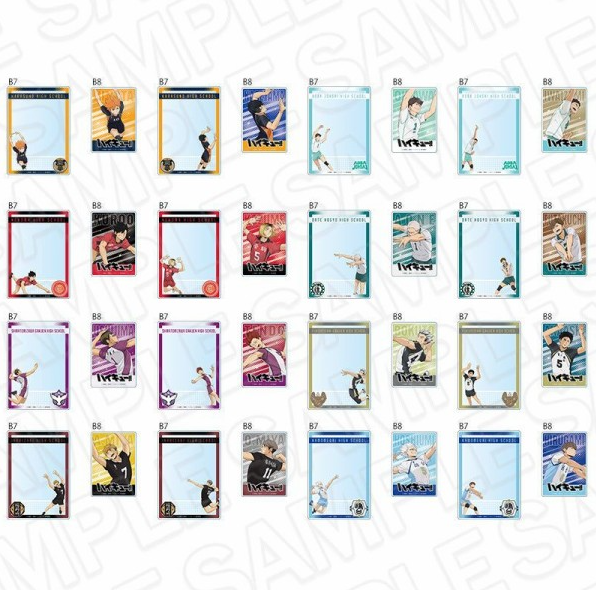 [代購][預訂] 排球少年 硬質卡套 SET