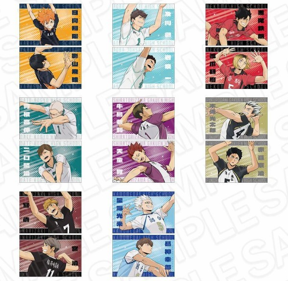 [代購][預訂] 排球少年 明信片 2枚SET