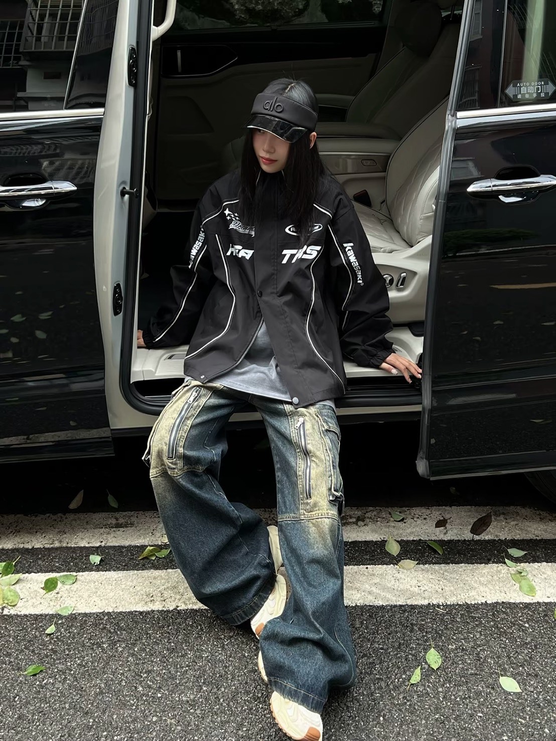 KAWASAKI 機能工裝立領 防風防水 衝鋒外衣