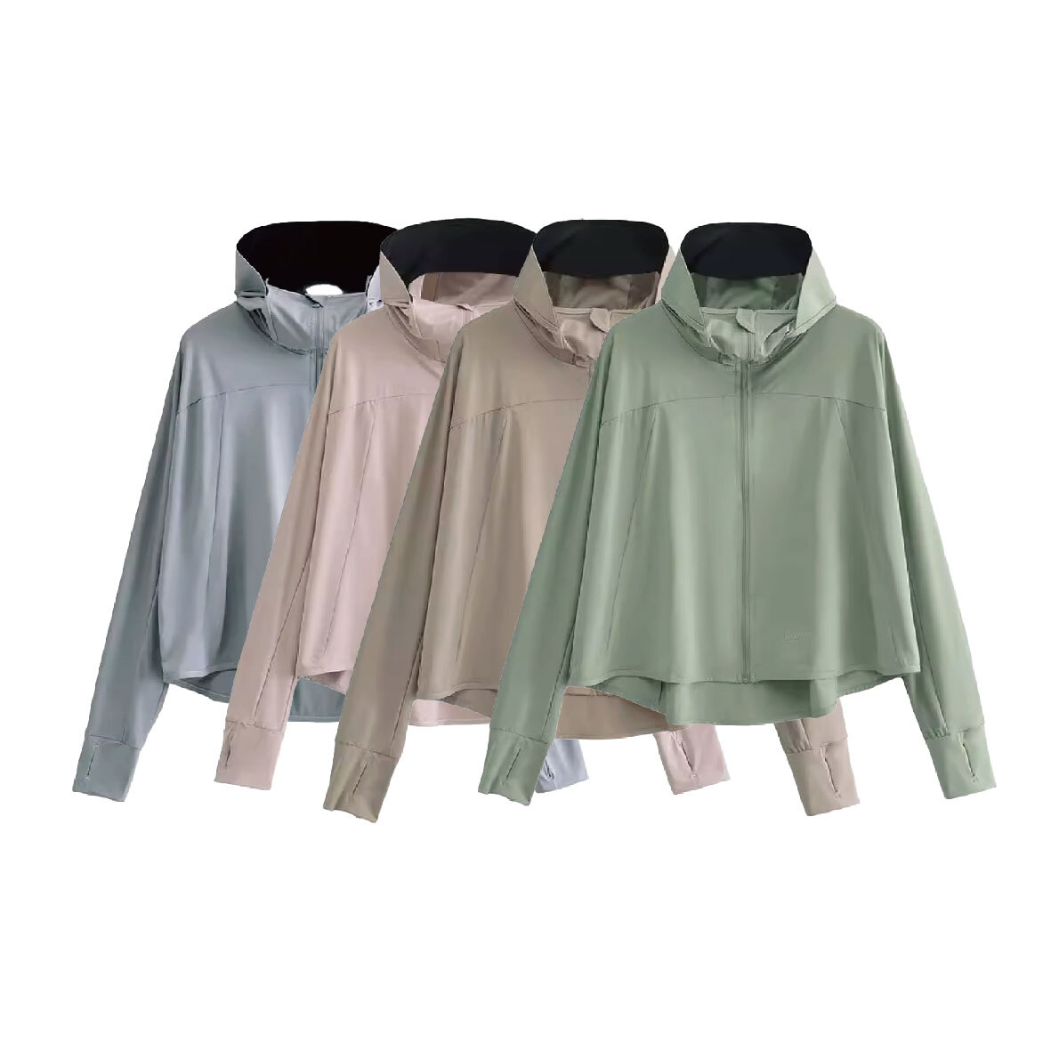 （女版）原紗涼感防曬斗篷外套-兩件組合$999