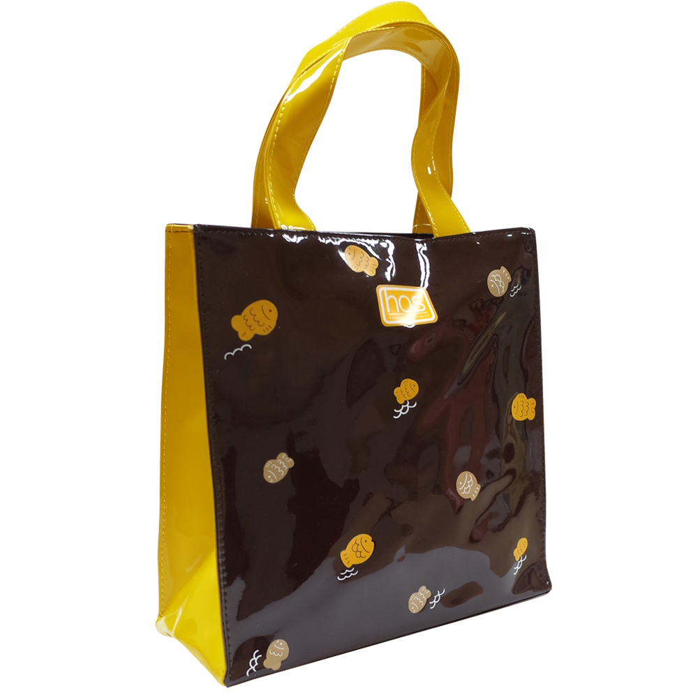 HAS亮面輕巧托特包(鯛魚燒)