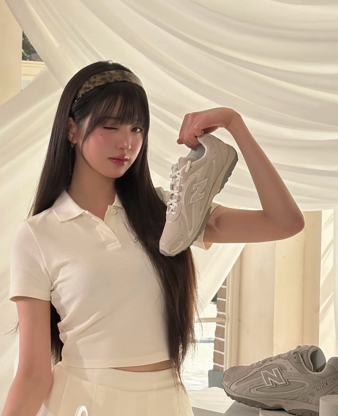 NEW BALANCE 204L 奶白 張員瑛同款