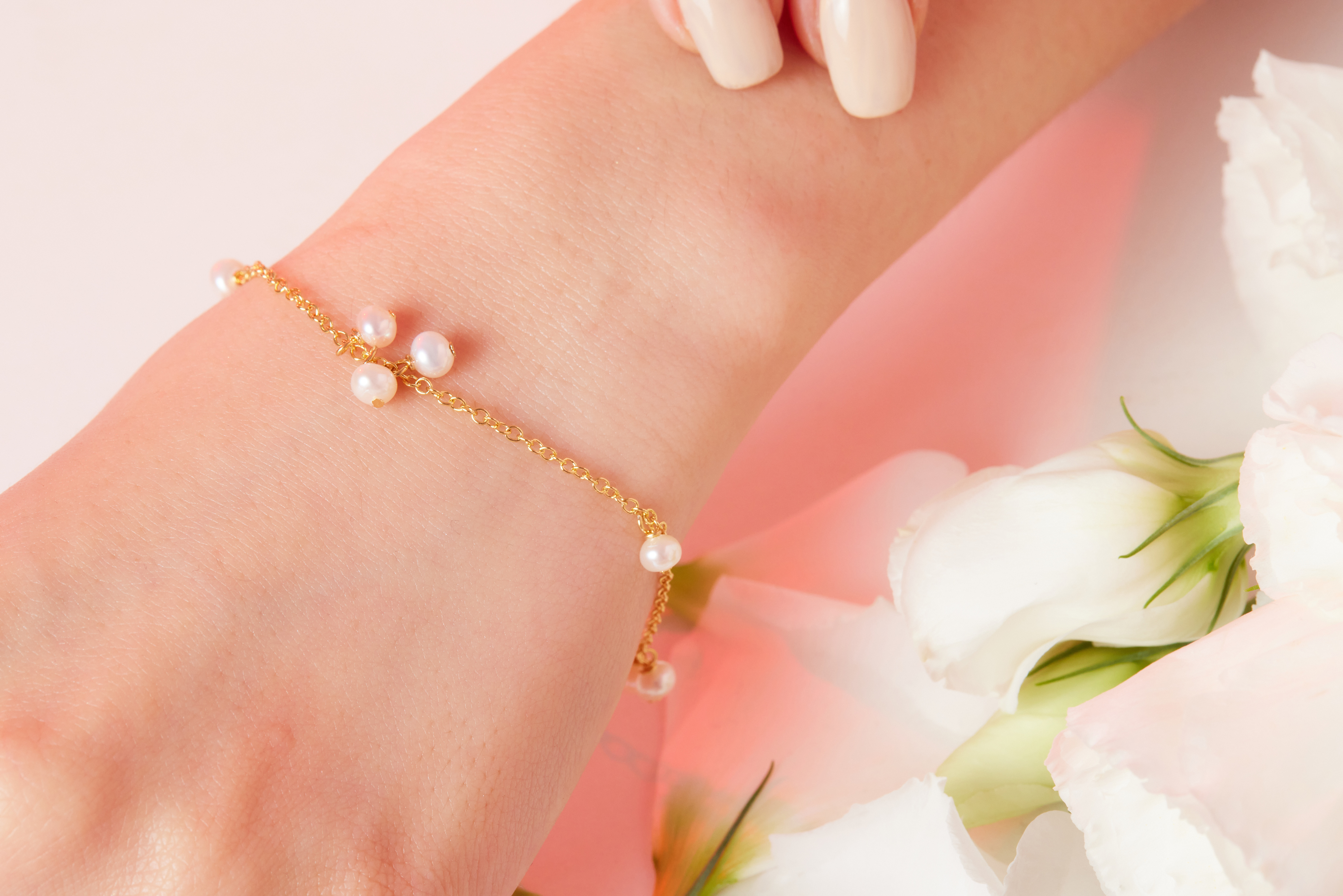 B505 | 14kgf淡水珍珠手鍊