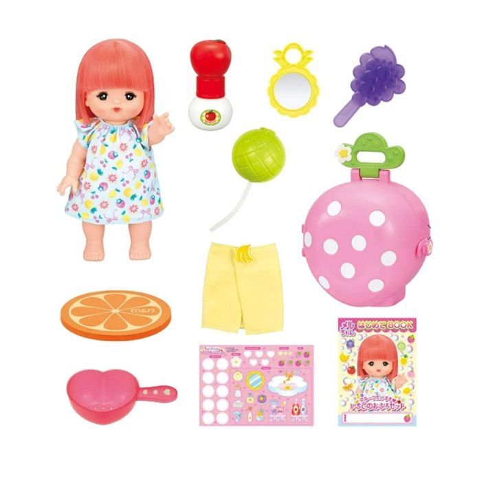 《 小美樂 》 小美樂限量髮色草莓沐浴組