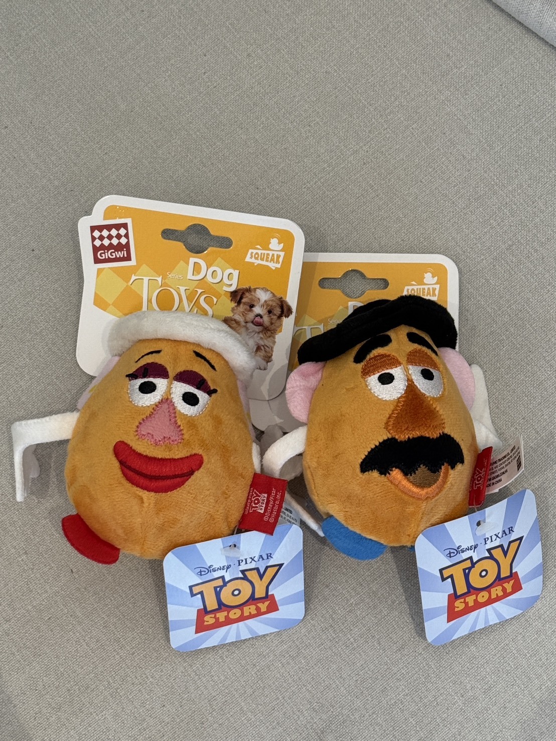 亞寵展連線-彈頭先生&太太發聲玩具【現貨直送 要買要快⚡】