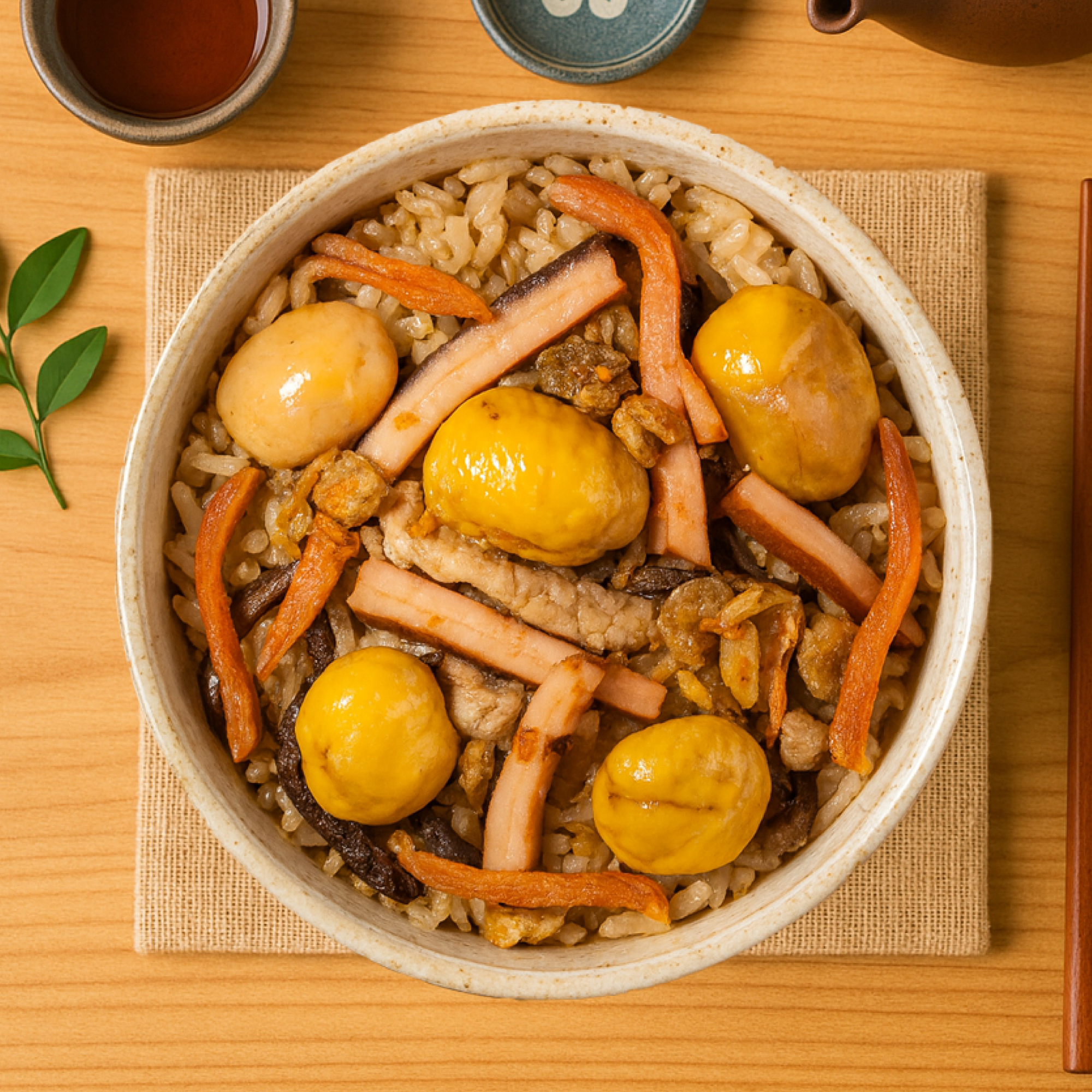 【批量生產】魷魚栗子油飯