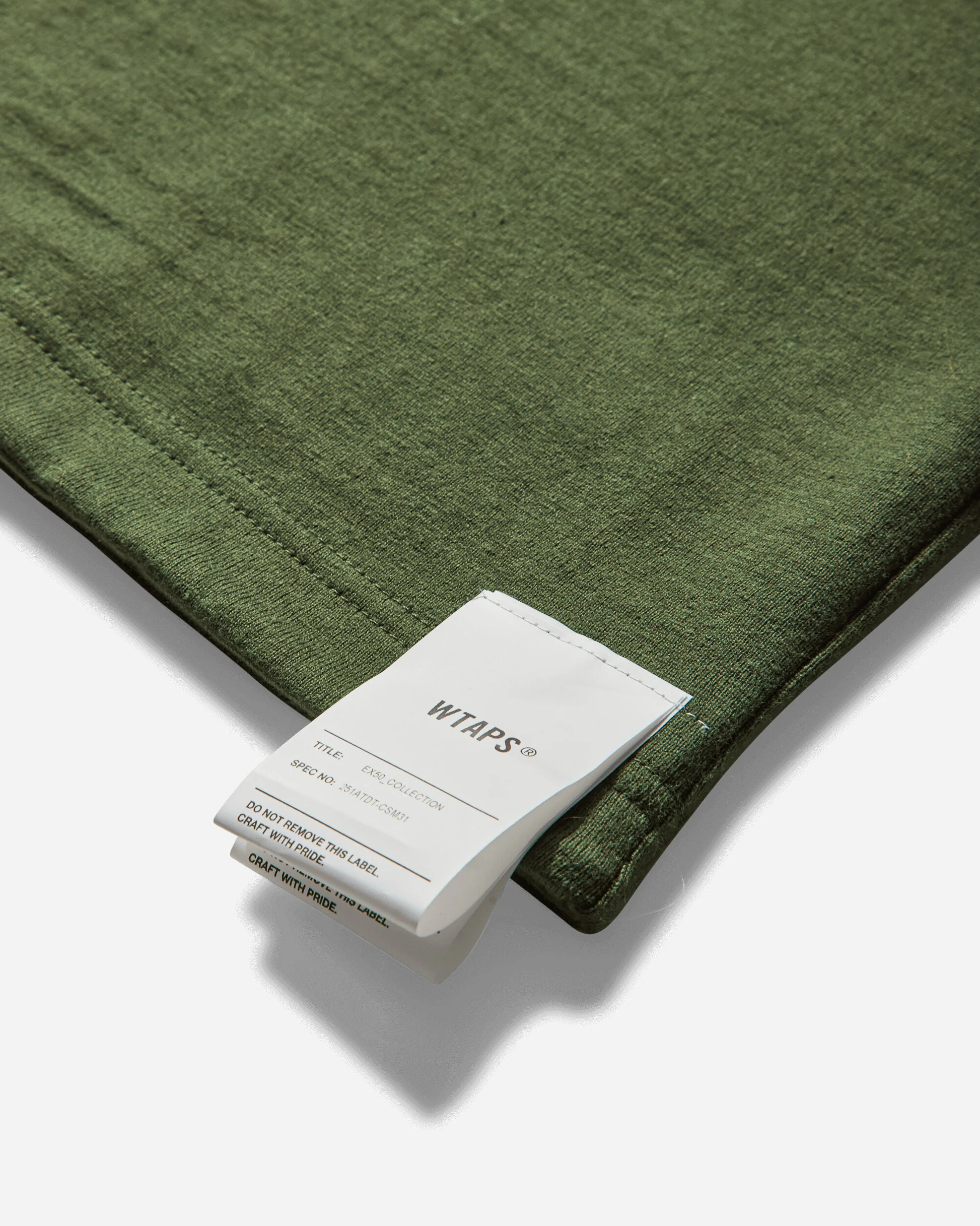 WTAPS SS25 MUDDY / TANK TOP / COTTON | OLIVE